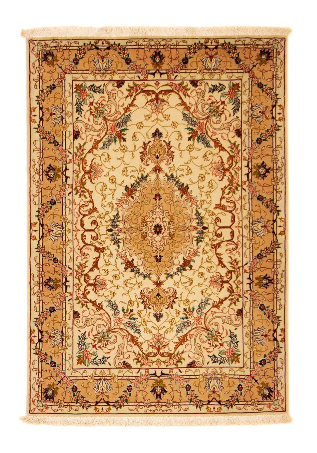 Tappeto Persero - Tabriz - Reale - 148 x 101 cm - beige