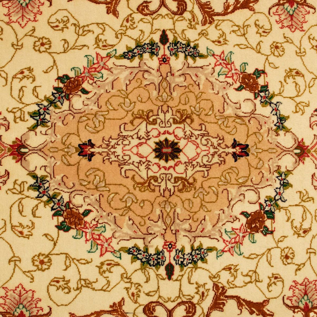 Tappeto Persero - Tabriz - Reale - 148 x 101 cm - beige