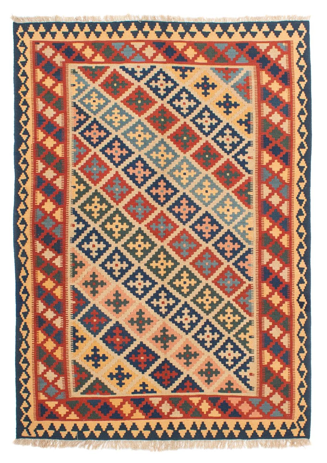 Tappeto Kelim - Orientale - 221 x 164 cm - multicolore