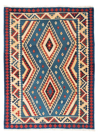 Tappeto Kelim - Orientale - 193 x 152 cm - blu