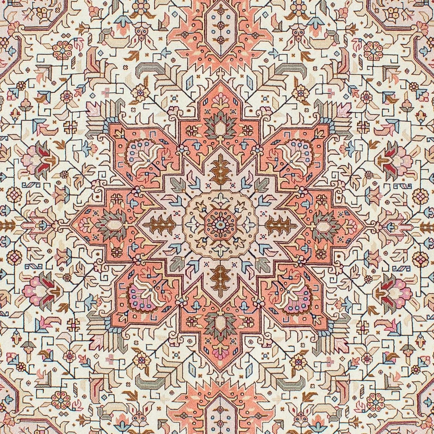Tappeto Persero - Tabriz - Reale - 201 x 150 cm - beige