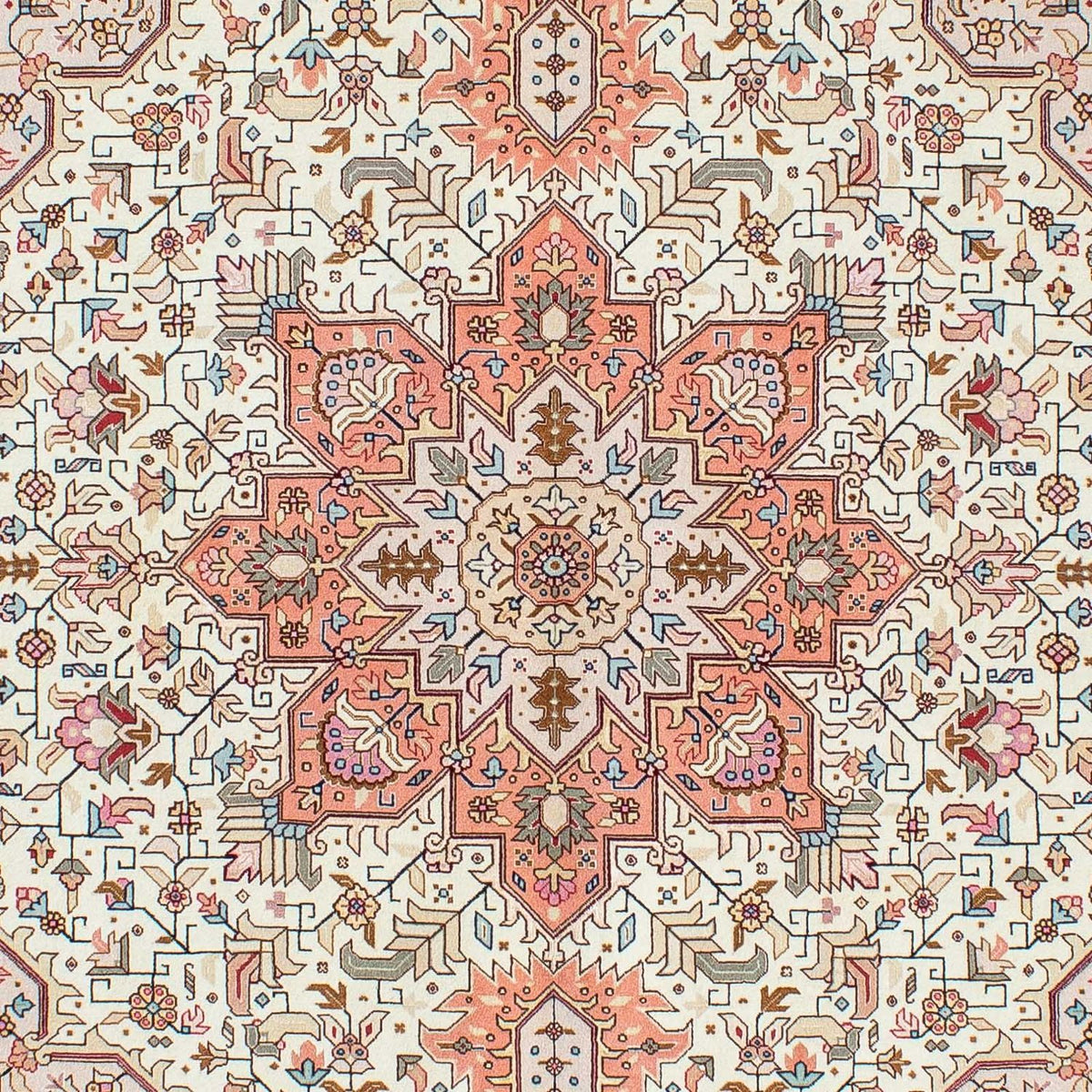 Tappeto Persero - Tabriz - Reale - 201 x 150 cm - beige