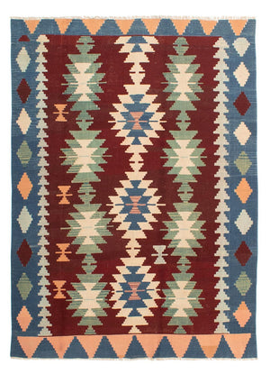 Tappeto Kelim - Orientale - 265 x 190 cm - rosso scuro