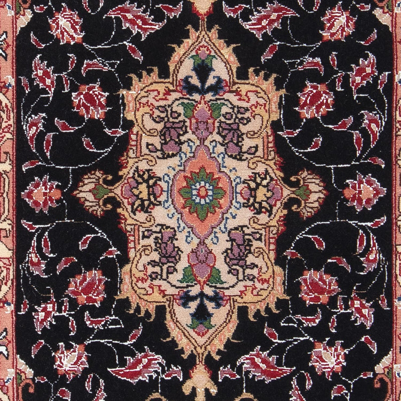 Tappeto Persero - Tabriz - Reale - 91 x 61 cm - blu scuro