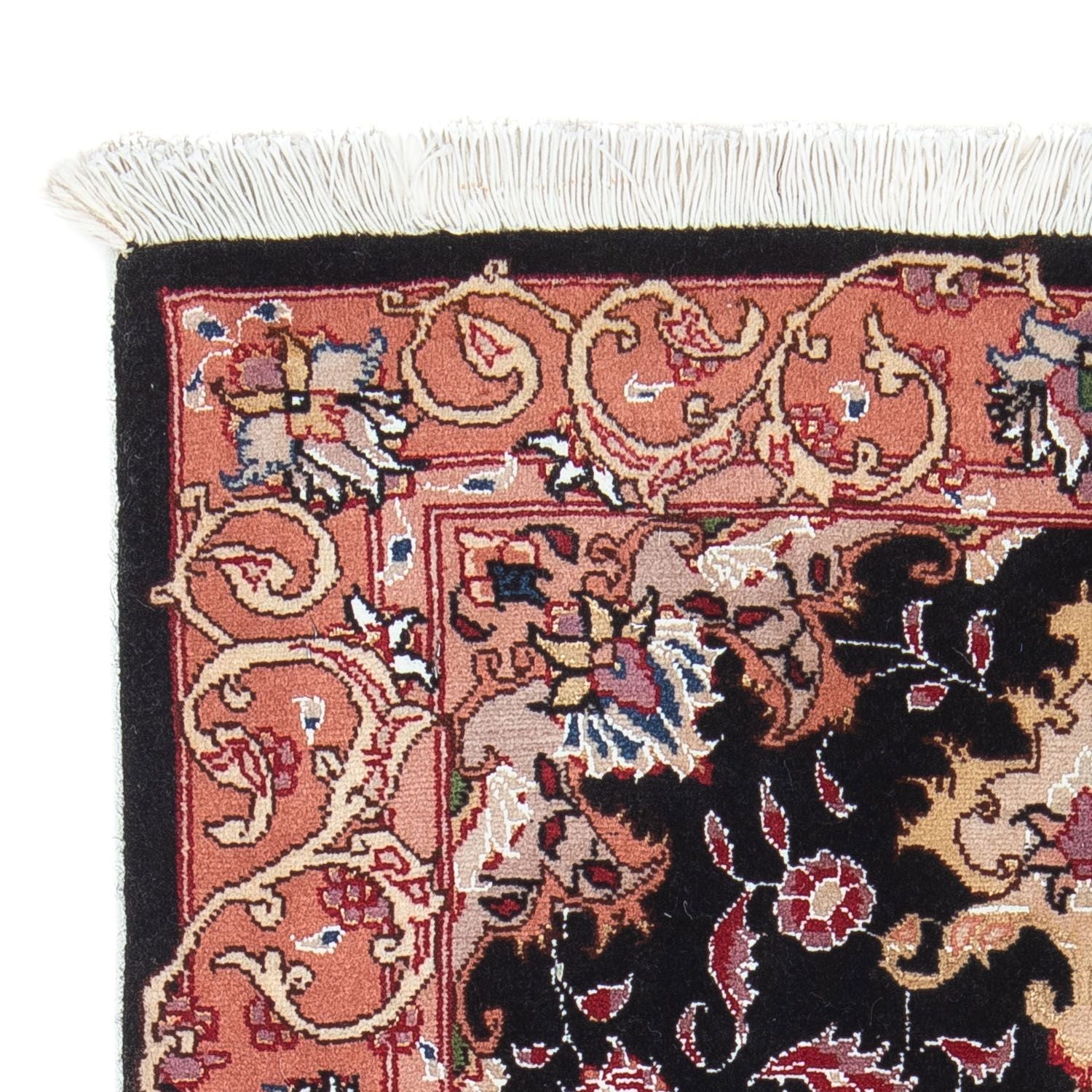 Tappeto Persero - Tabriz - Reale - 91 x 61 cm - blu scuro