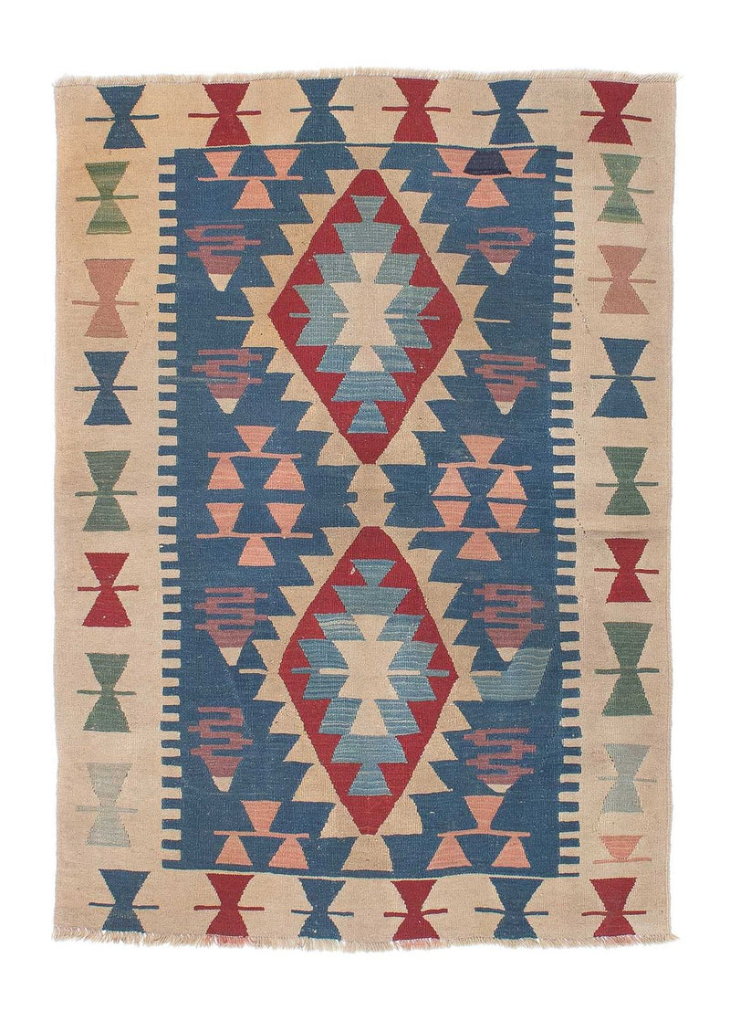 Tappeto Kelim - Orientale - 160 x 115 cm - blu