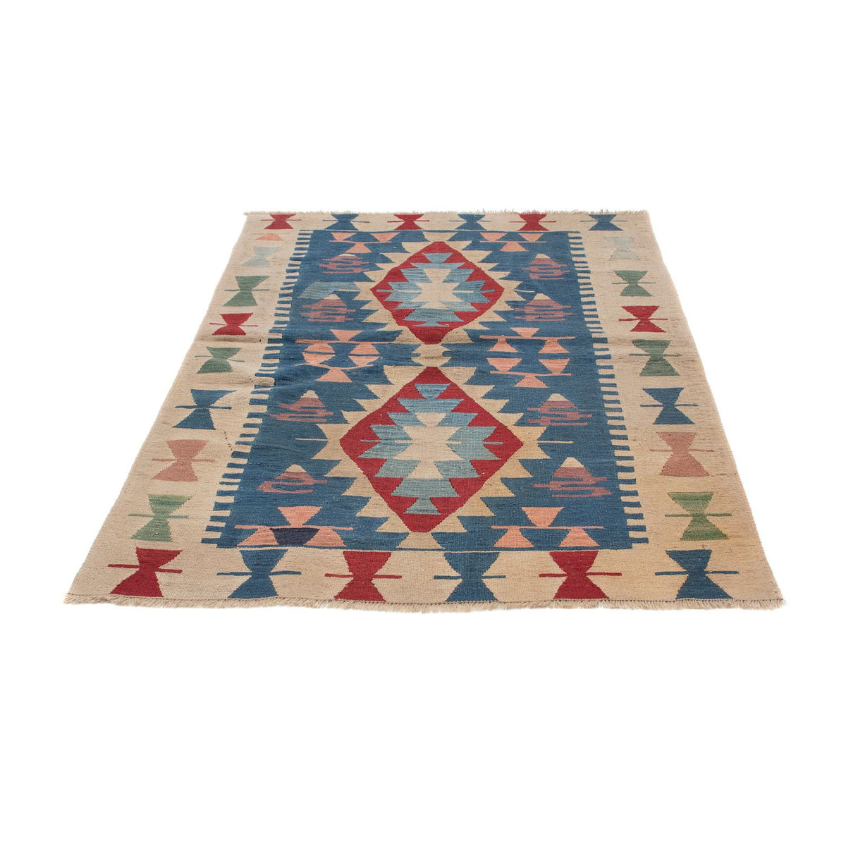 Tappeto Kelim - Orientale - 160 x 115 cm - blu