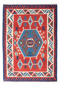Tappeto Kelim - Orientale - 208 x 160 cm - rosso