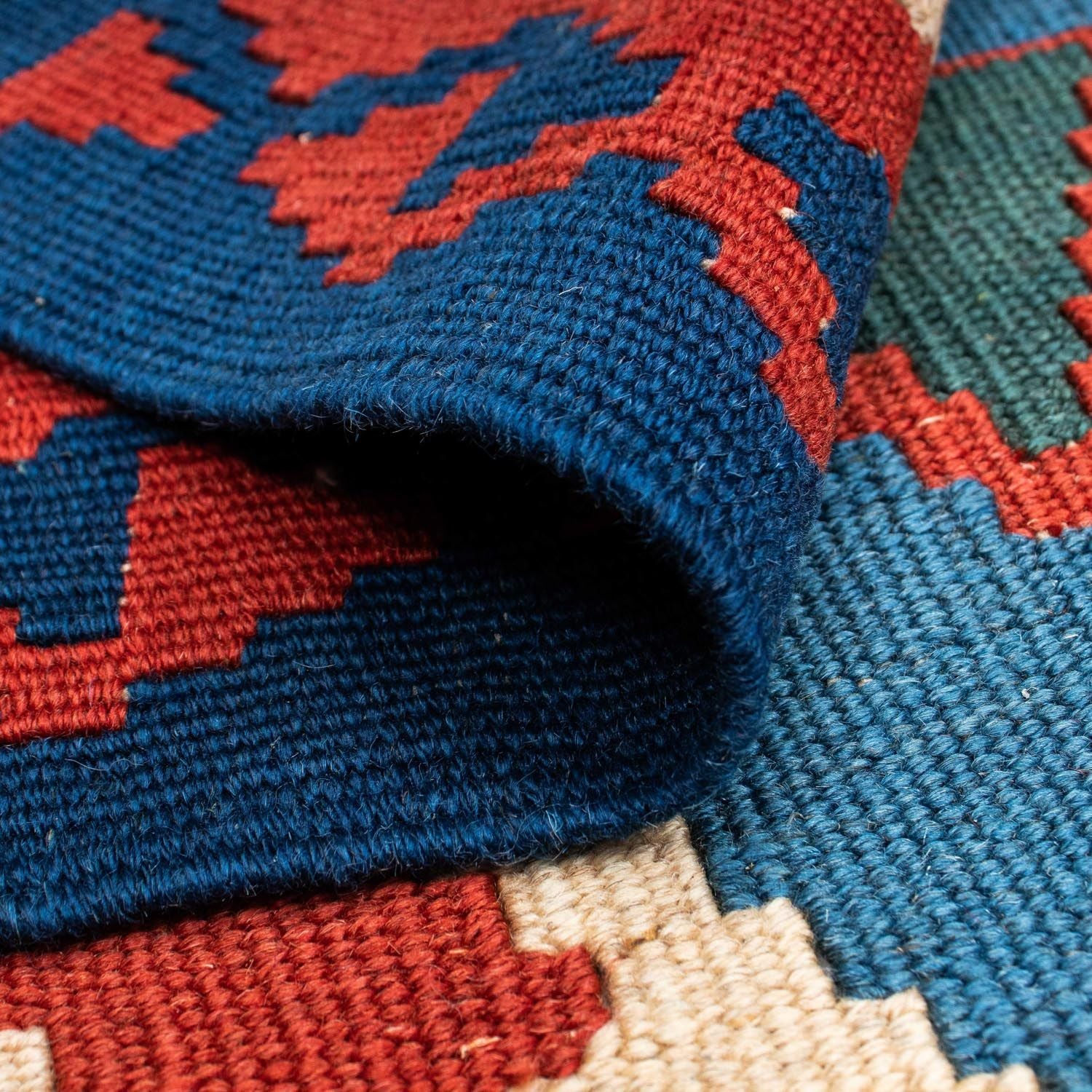Tappeto Kelim - Orientale - 208 x 160 cm - rosso