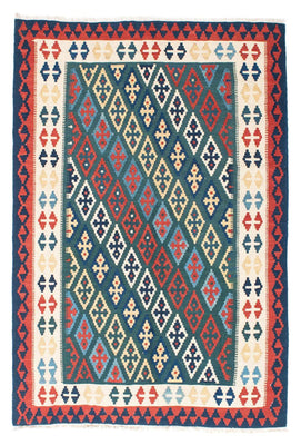 Tappeto Kelim - Orientale - 193 x 131 cm - blu