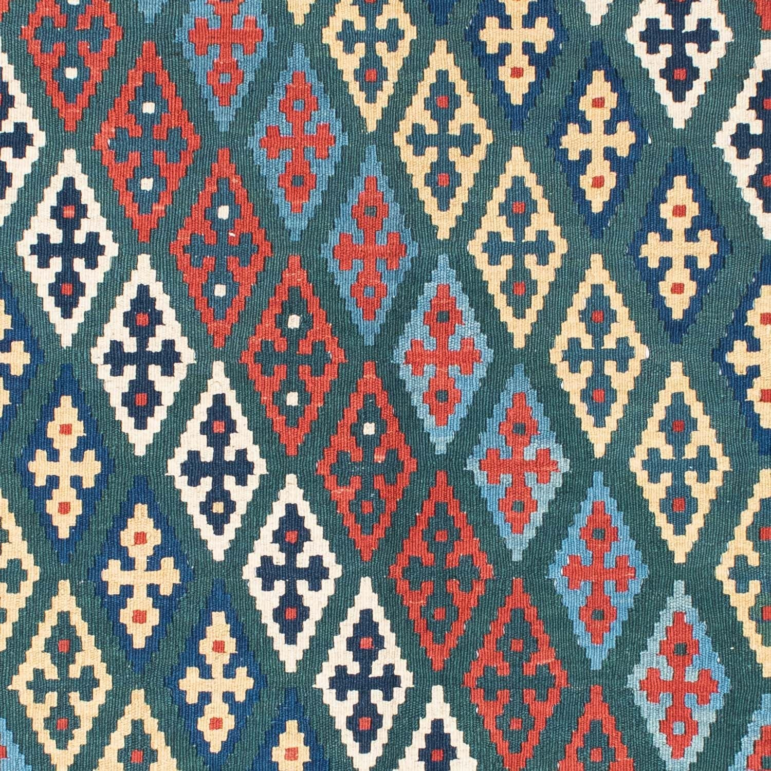 Tappeto Kelim - Orientale - 193 x 131 cm - blu