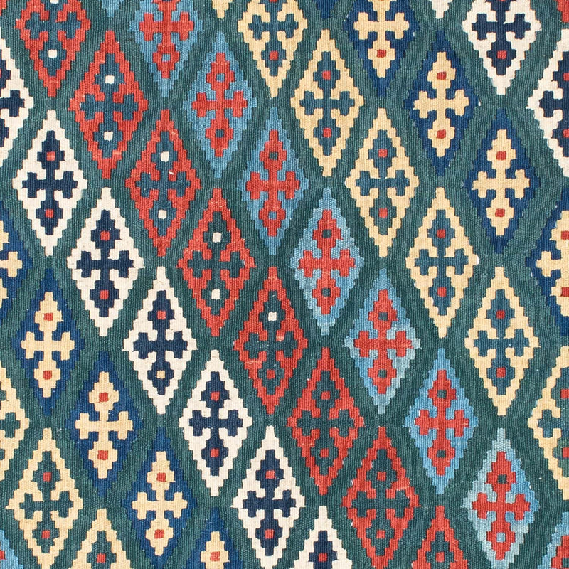 Tappeto Kelim - Orientale - 193 x 131 cm - blu