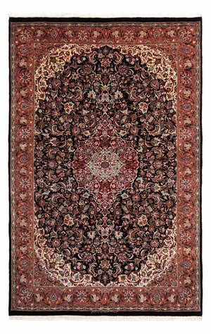 Tappeto Persero - Tabriz - Reale - 311 x 205 cm - blu scuro