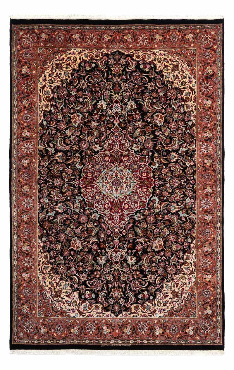 Tappeto Persero - Tabriz - Reale - 311 x 205 cm - blu scuro