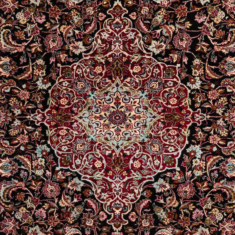 Tappeto Persero - Tabriz - Reale - 311 x 205 cm - blu scuro