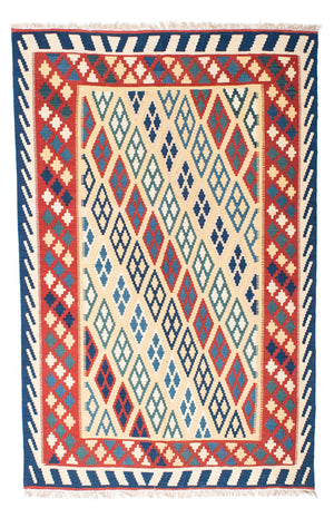 Tappeto Kelim - Orientale - 206 x 156 cm - beige