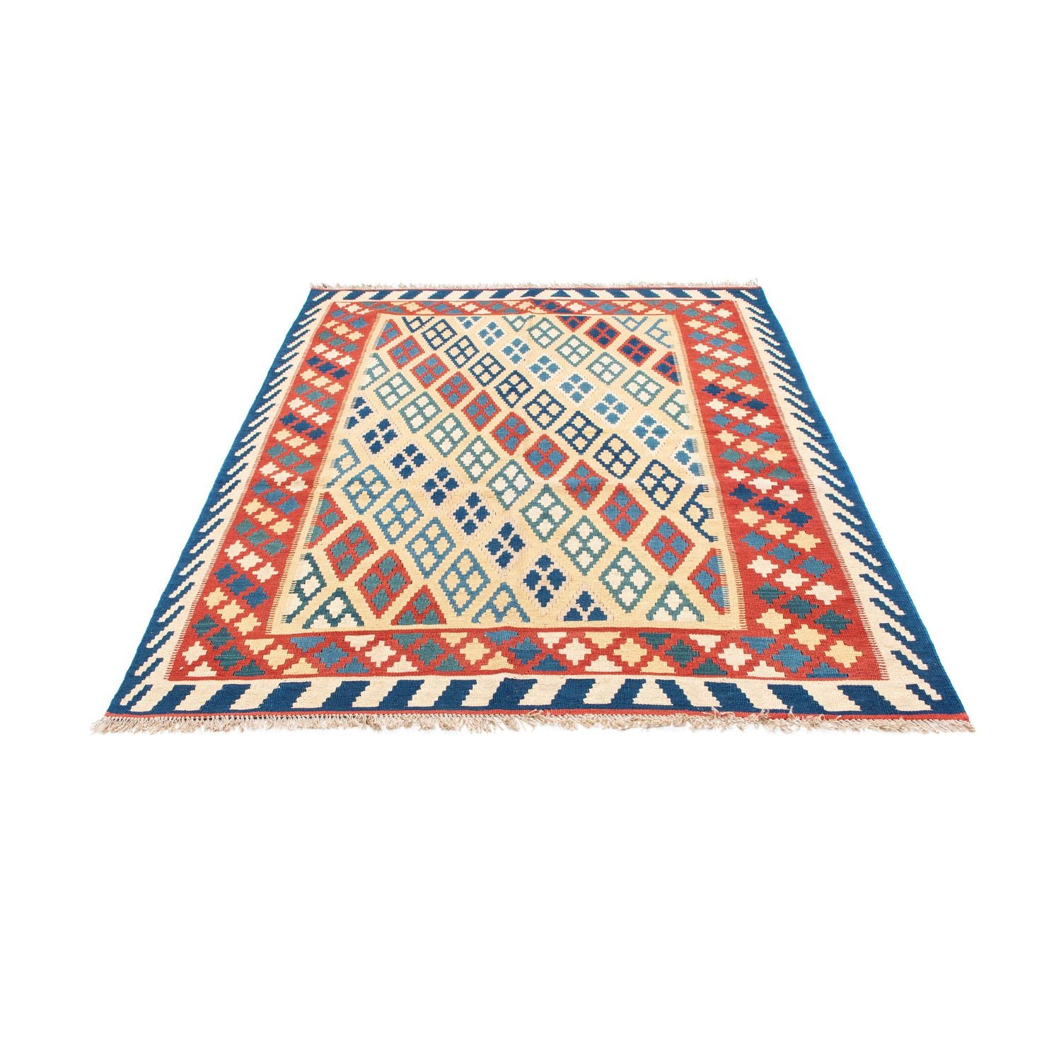Tappeto Kelim - Orientale - 206 x 156 cm - beige