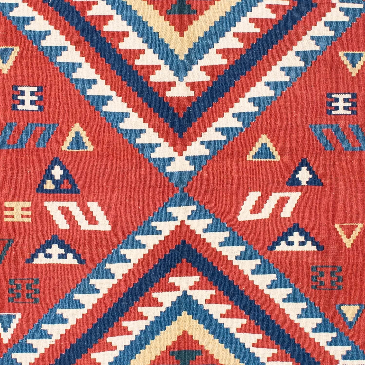 Tappeto Kelim - Orientale - 213 x 160 cm - rosso