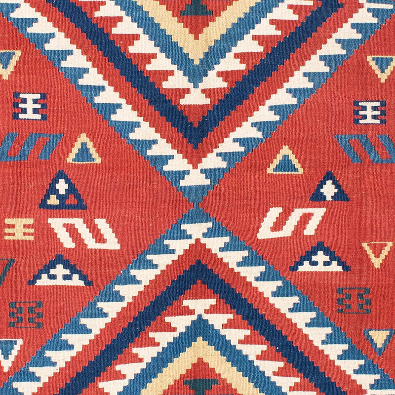 Tappeto Kelim - Orientale - 213 x 160 cm - rosso