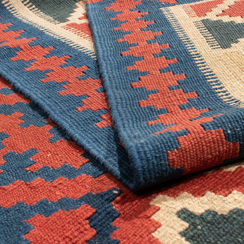 Tappeto Kelim - Orientale - 220 x 151 cm - rosso scuro