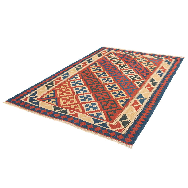 Tappeto Kelim - Orientale - 220 x 151 cm - rosso scuro