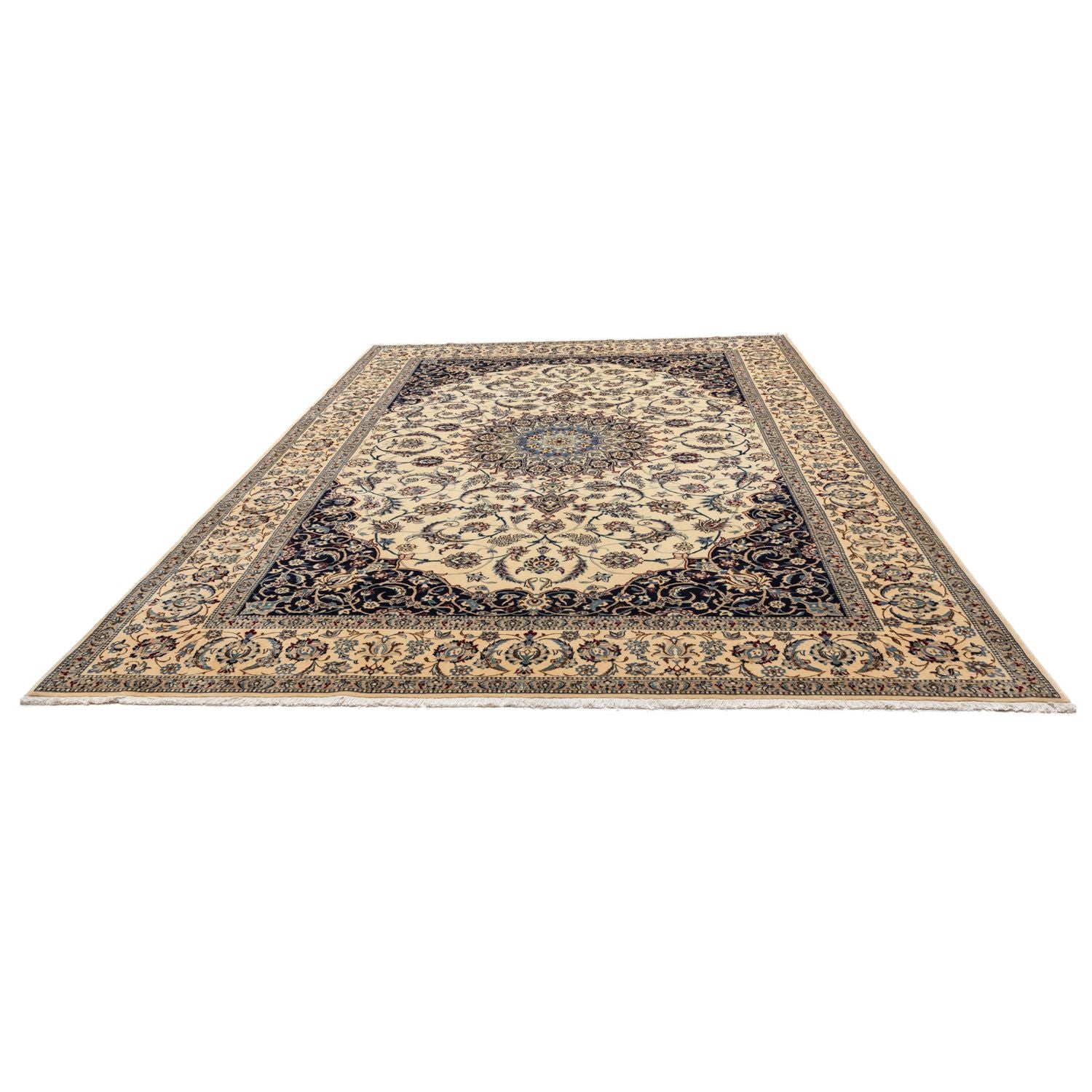 Tappeto Persero - Nain - Reale - 353 x 252 cm - beige scuro