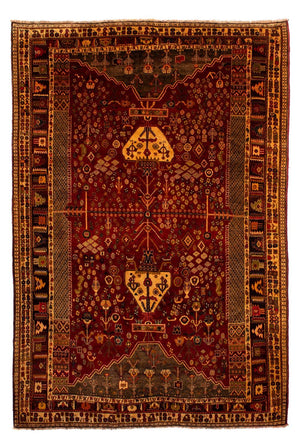 Tappeto Persero - Nomade - 290 x 204 cm - rosso scuro