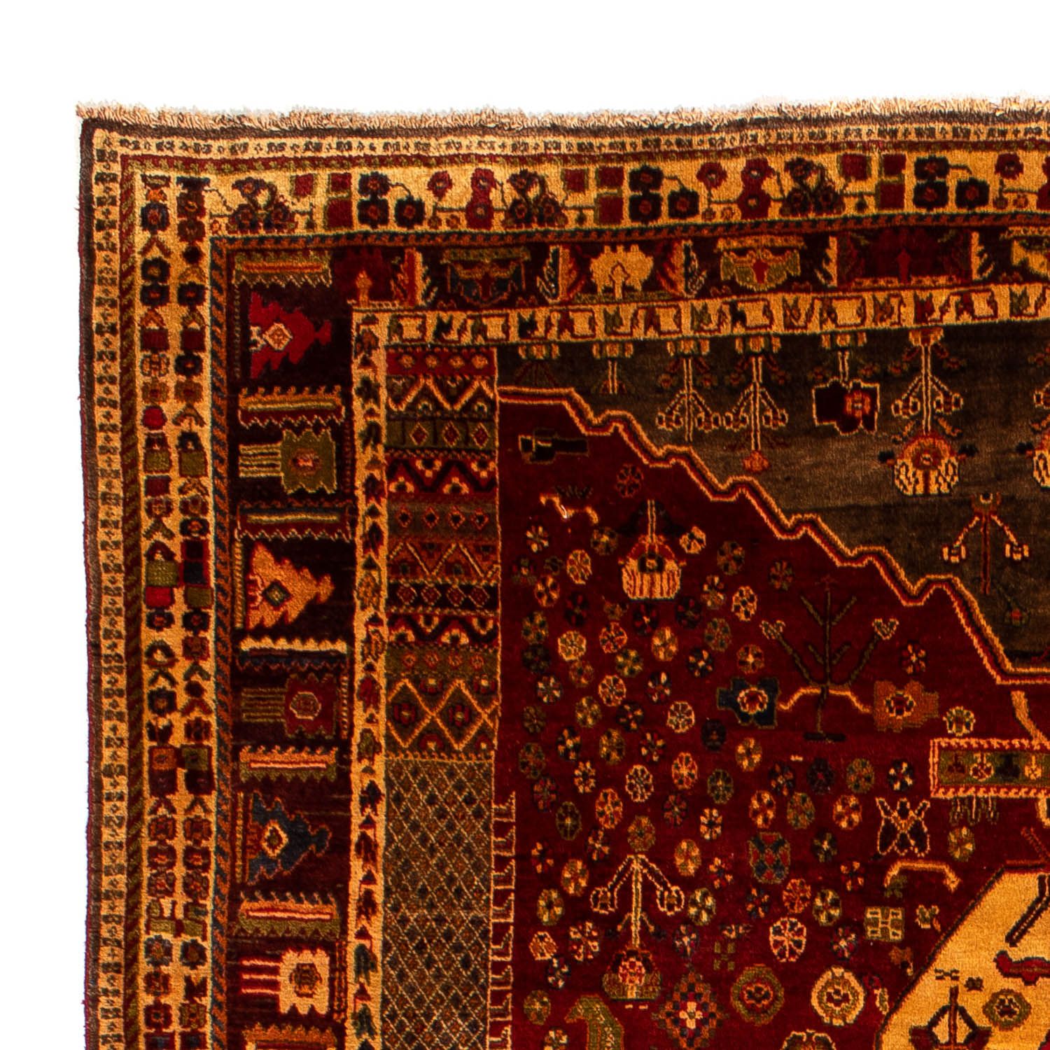 Tappeto Persero - Nomade - 290 x 204 cm - rosso scuro