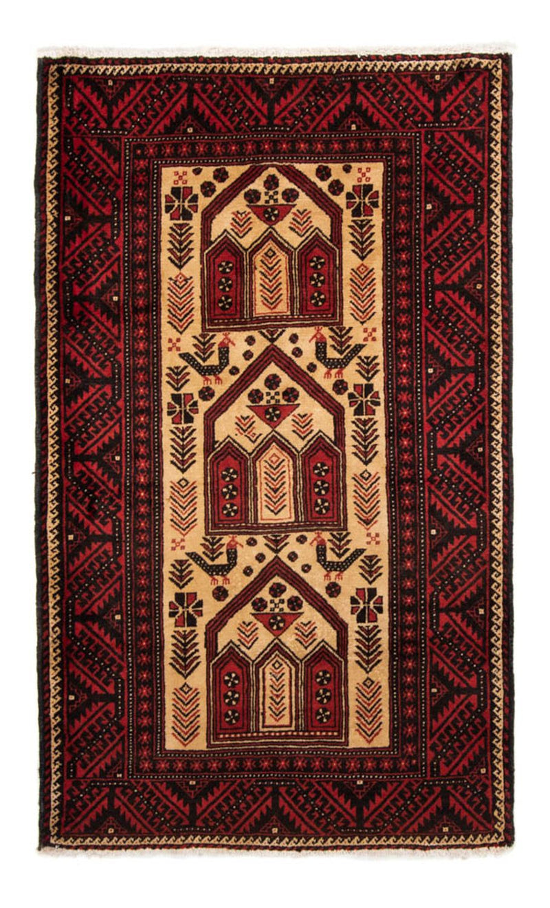 Tappeto Belutsch - 193 x 118 cm - rosso