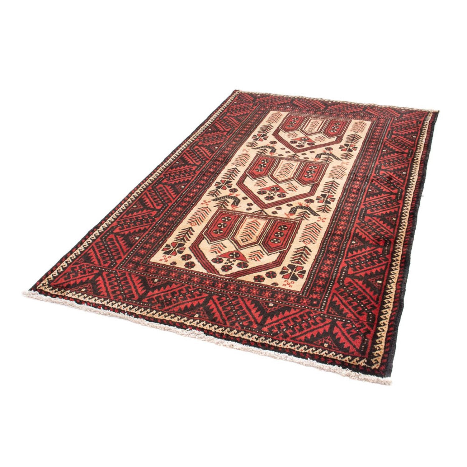 Tappeto Belutsch - 193 x 118 cm - rosso