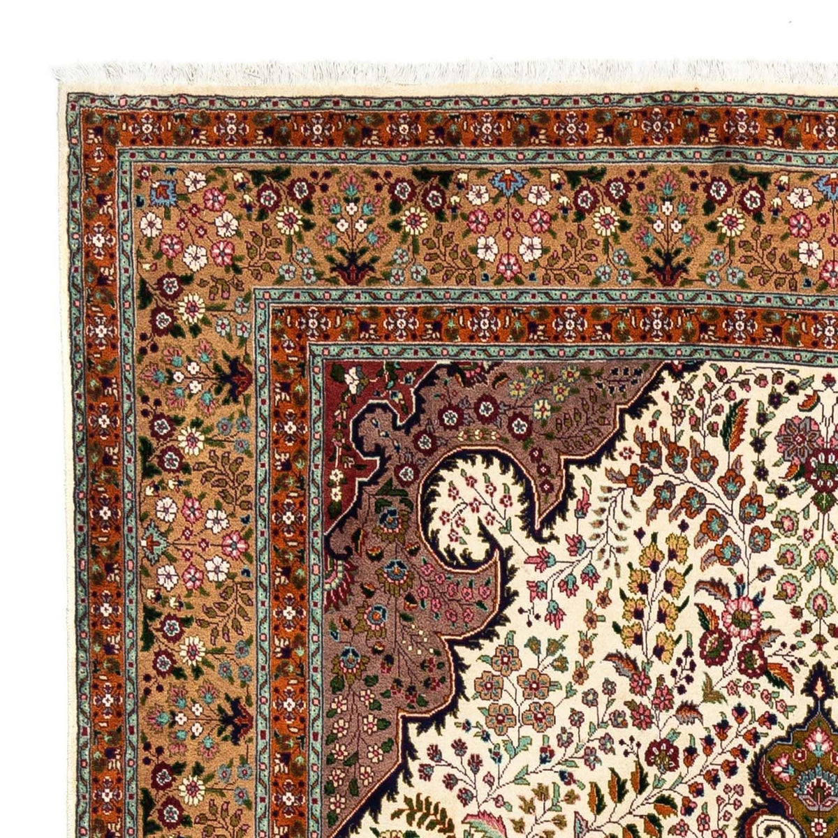 Tabriz - 40 Raj Tappeto 205x295cm - Tappeto persiano