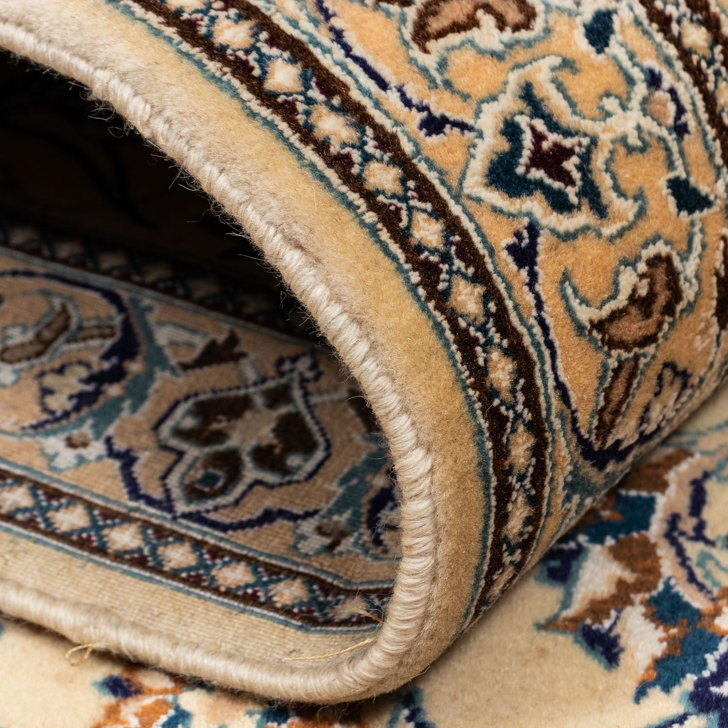 Tappeto Persero - Nain - Reale - 342 x 240 cm - beige