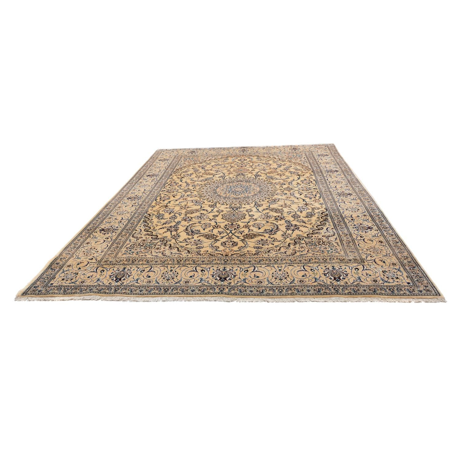 Tappeto Persero - Nain - Reale - 342 x 240 cm - beige