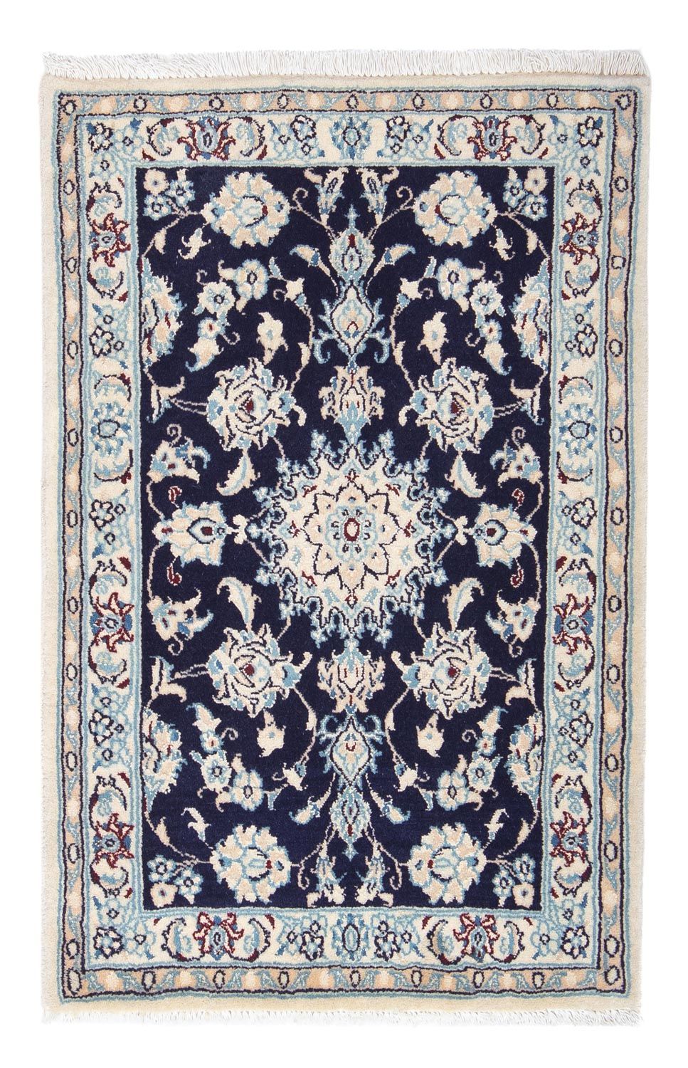 Tappeto Persero - Nain - Reale - 90 x 58 cm - blu scuro