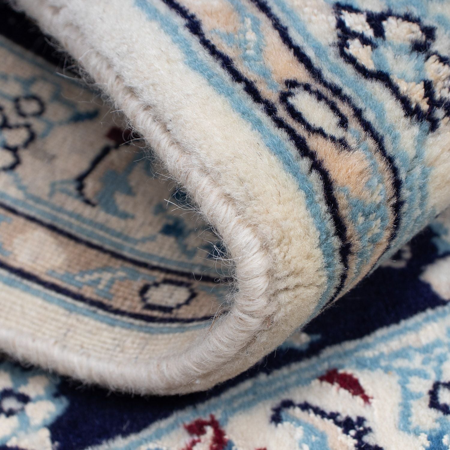 Tappeto Persero - Nain - Reale - 90 x 58 cm - blu scuro
