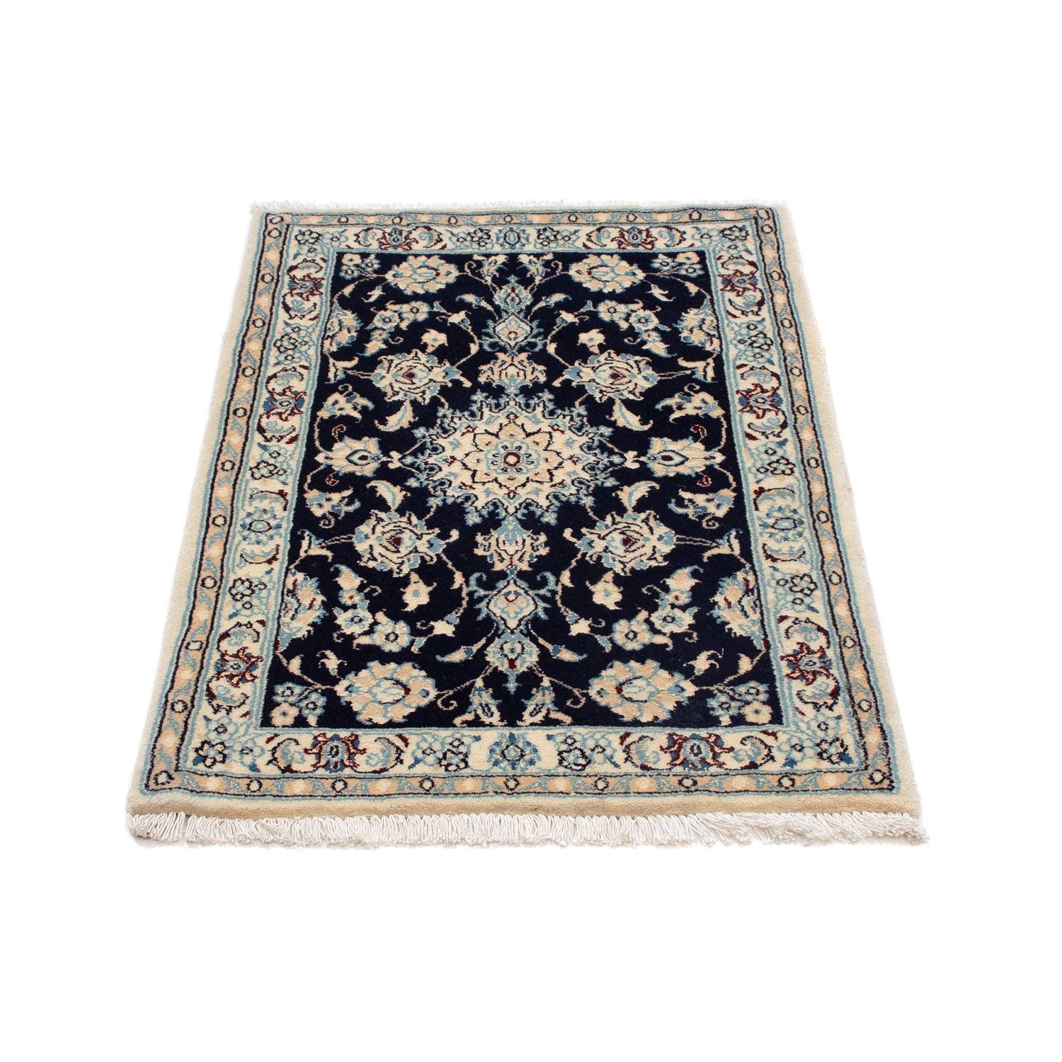 Tappeto Persero - Nain - Reale - 90 x 58 cm - blu scuro