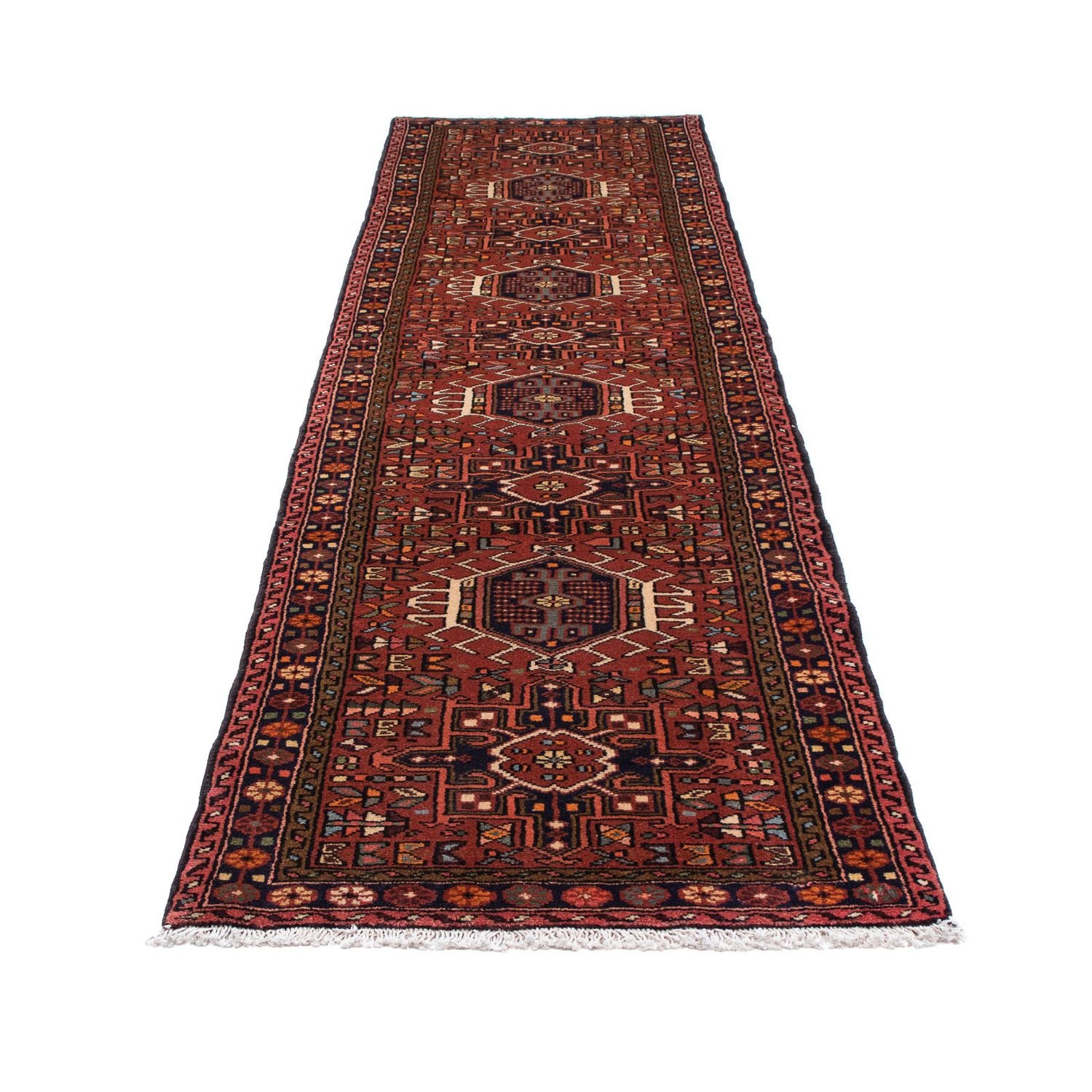 Tappeto corsia Tappeto Persero - Nomade - 297 x 79 cm - rosso scuro