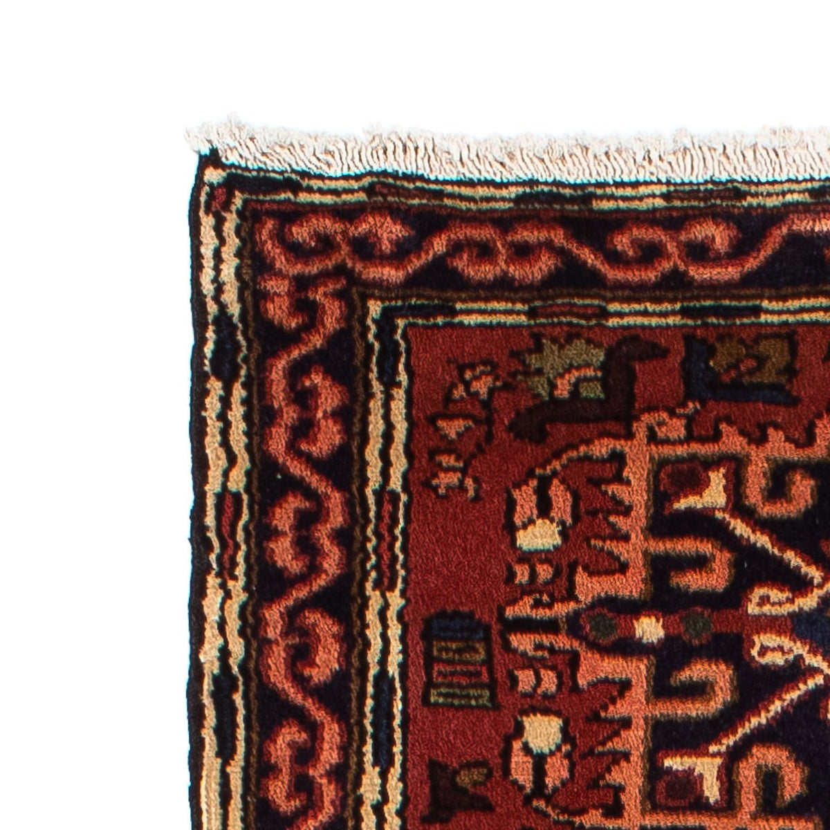 Tappeto corsia Tappeto Persero - Nomade - 297 x 78 cm - rosso scuro