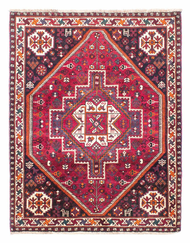 Tappeto Persero - Nomade - 153 x 118 cm - rosso scuro