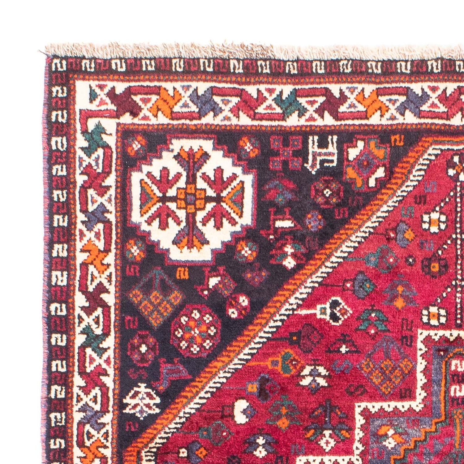 Tappeto Persero - Nomade - 153 x 118 cm - rosso scuro
