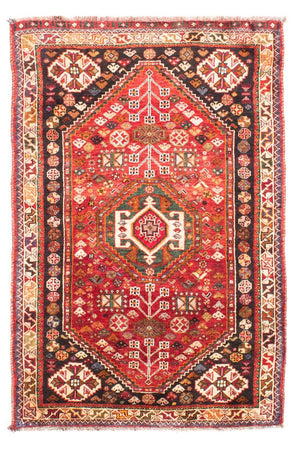 Tappeto Persero - Nomade - 171 x 110 cm - rosso scuro