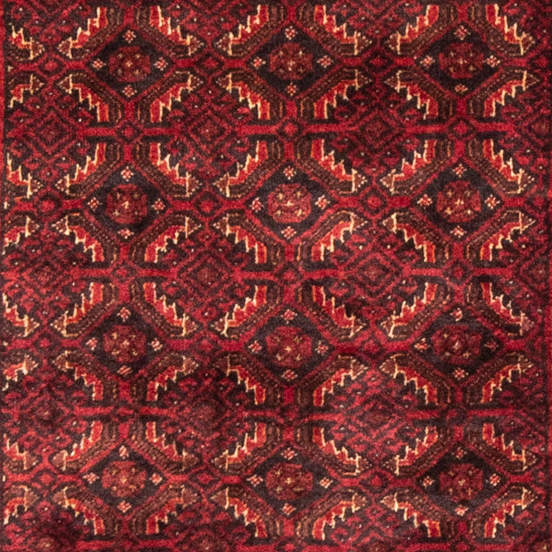 Tappeto corsia Tappeto Belutsch - 216 x 107 cm - rosso scuro