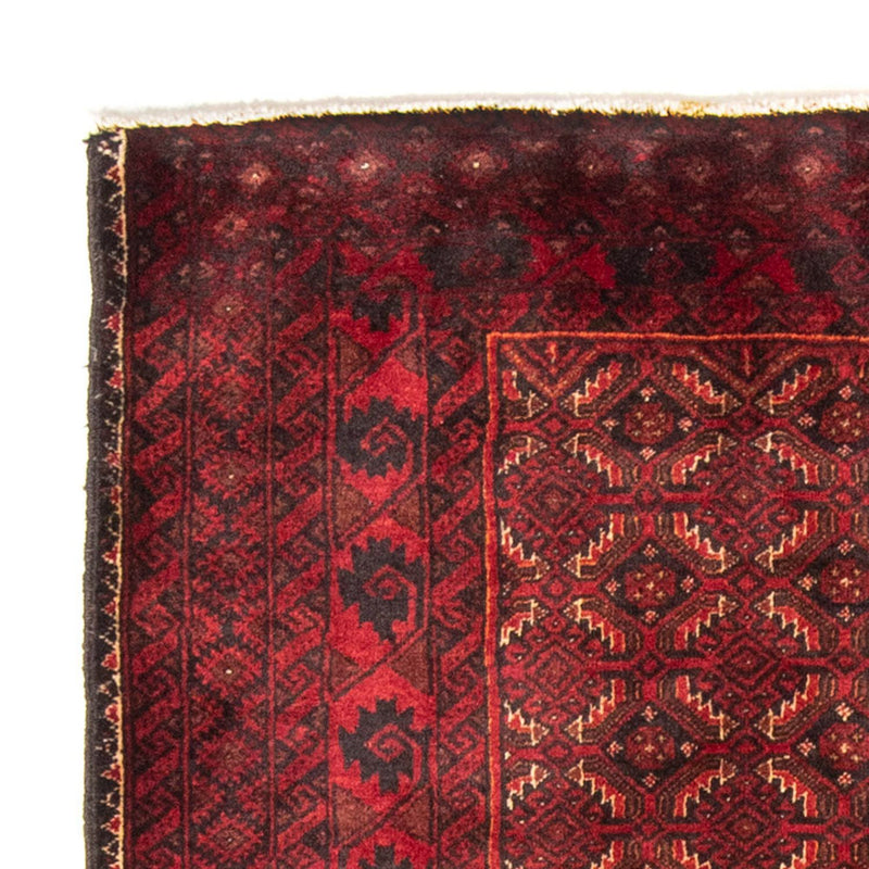 Tappeto corsia Tappeto Belutsch - 216 x 107 cm - rosso scuro