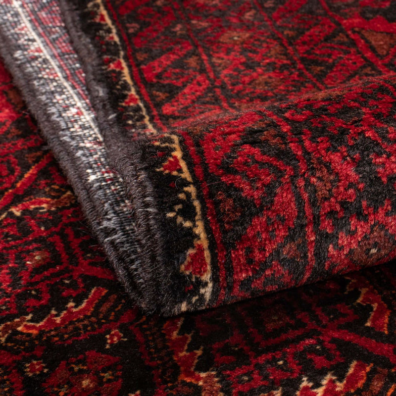 Tappeto corsia Tappeto Belutsch - 216 x 107 cm - rosso scuro