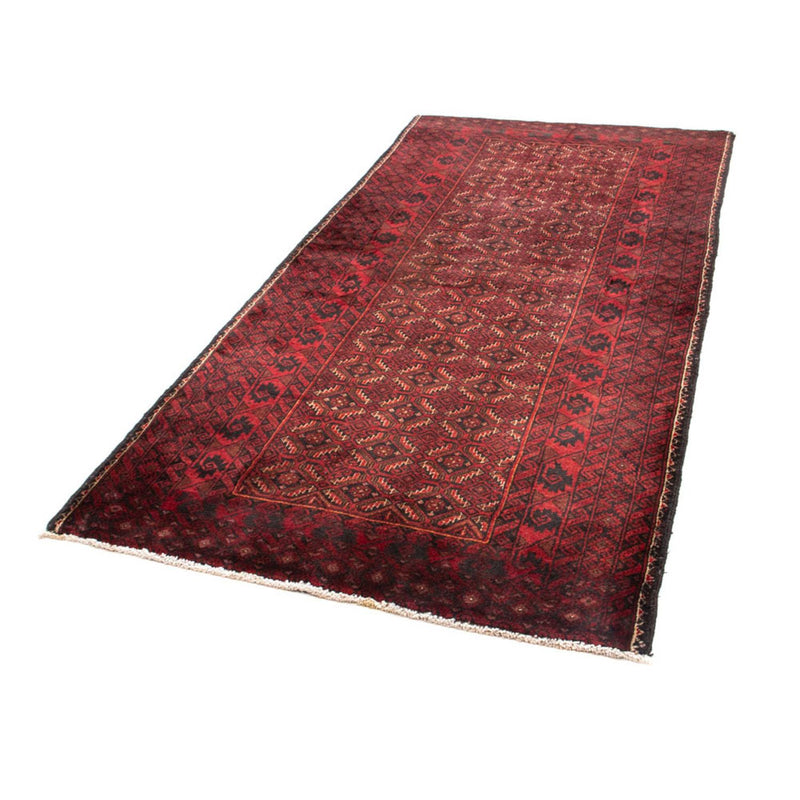 Tappeto corsia Tappeto Belutsch - 216 x 107 cm - rosso scuro