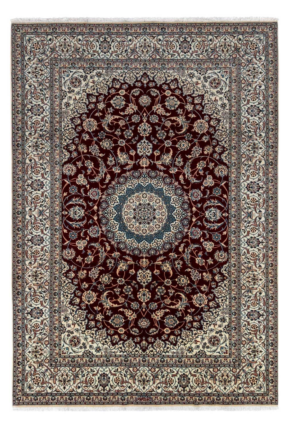 Tappeto Persero - Nain - Reale - 371 x 250 cm - rosso scuro