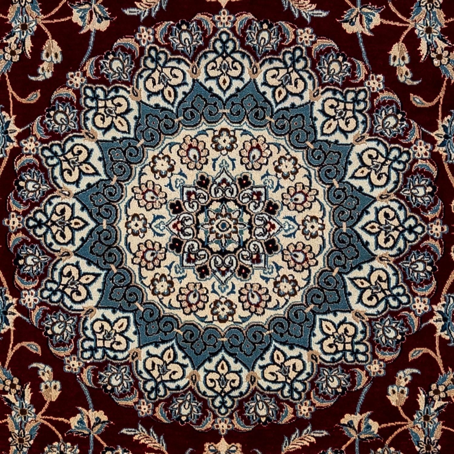 Tappeto Persero - Nain - Reale - 371 x 250 cm - rosso scuro