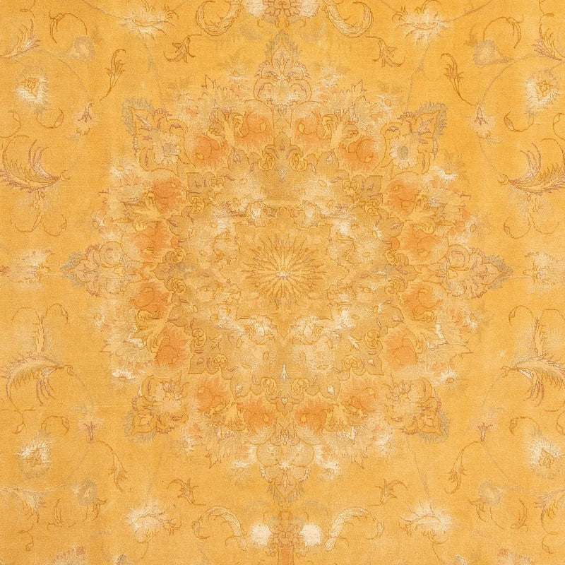 Tappeto Persero - Tabriz - Reale - 302 x 198 cm - oro