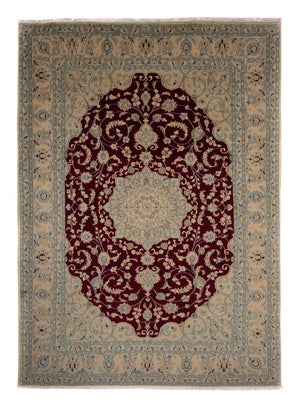 Tappeto Persero - Nain - 338 x 244 cm - rosso scuro