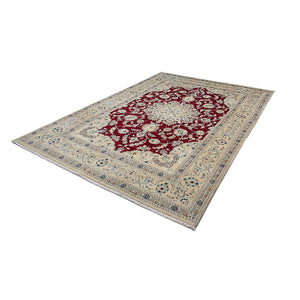 Tappeto Persero - Nain - 283 x 195 cm - rosso scuro